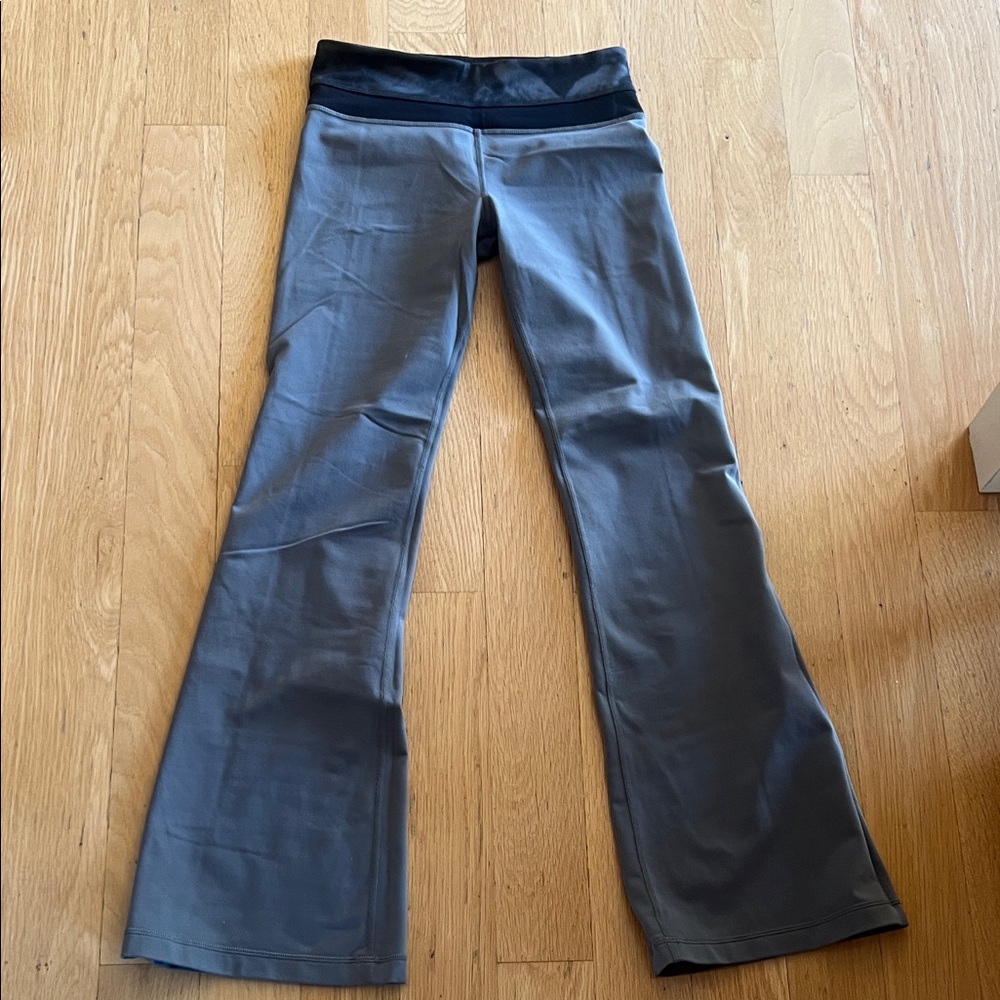 lululemon athletica Gray Flared Pants